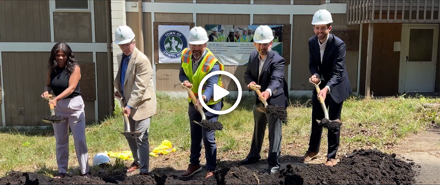 Trinity Court Groundbreaking Chapel Hill, NC