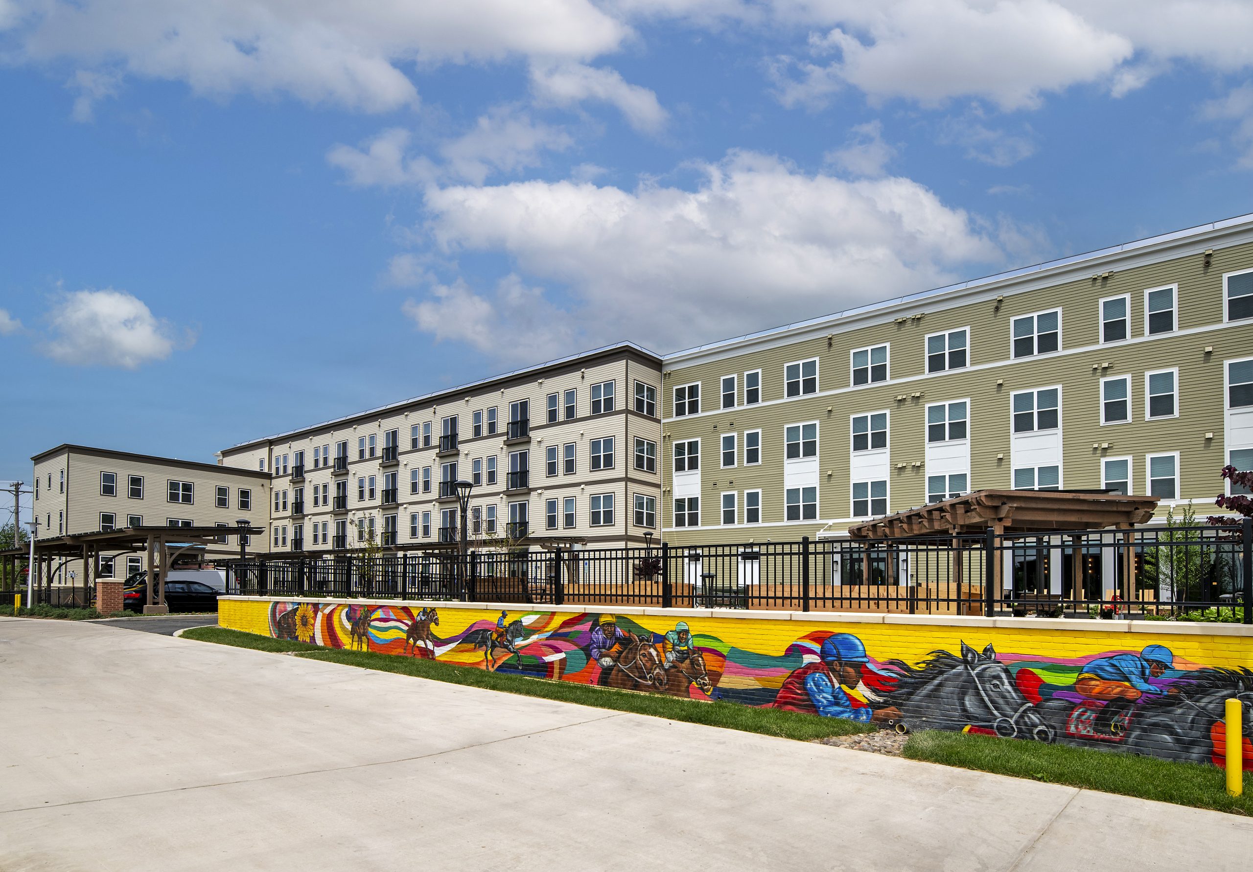 The Terraces at Park Heights Exterior