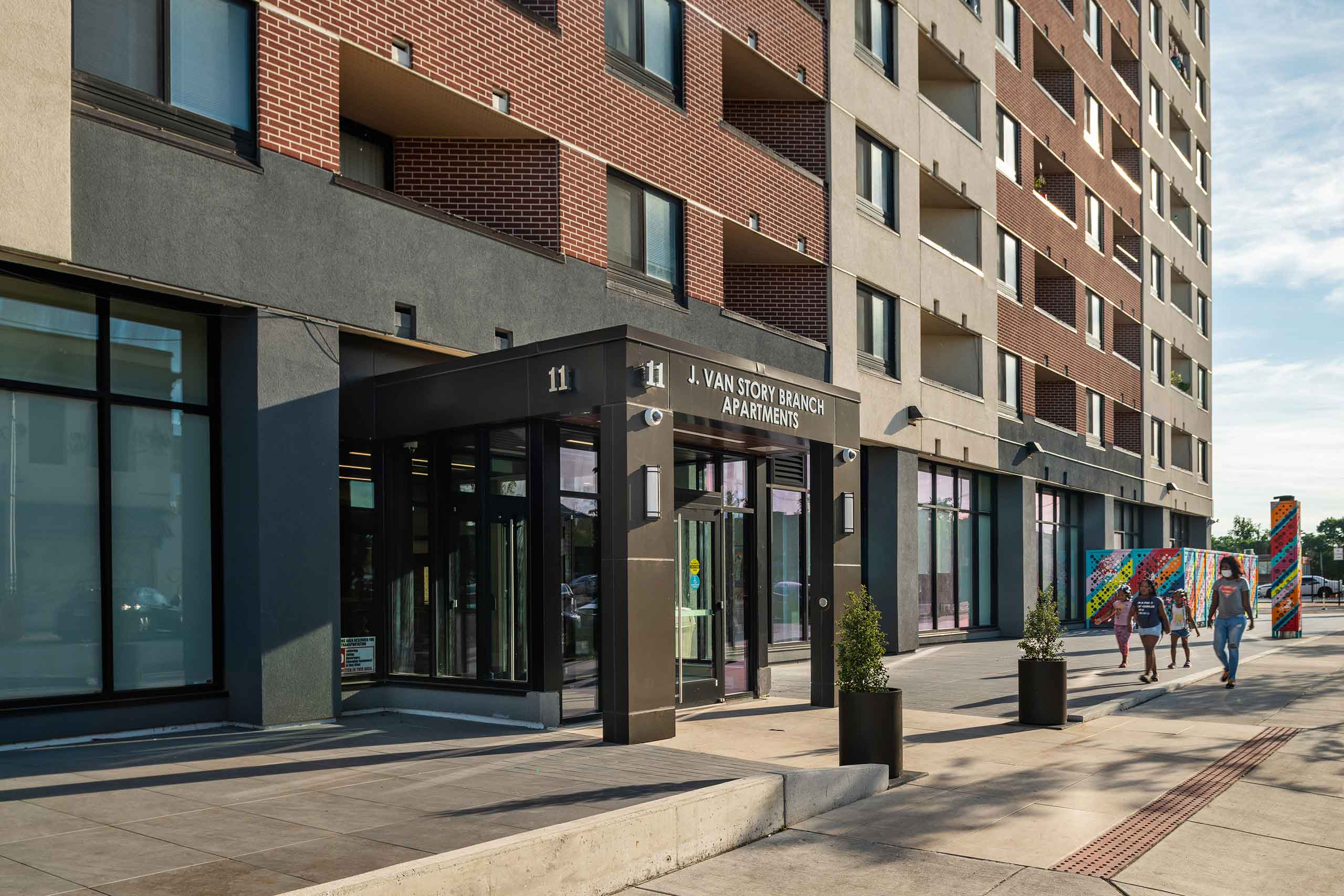 J. Van Story Branch Exterior