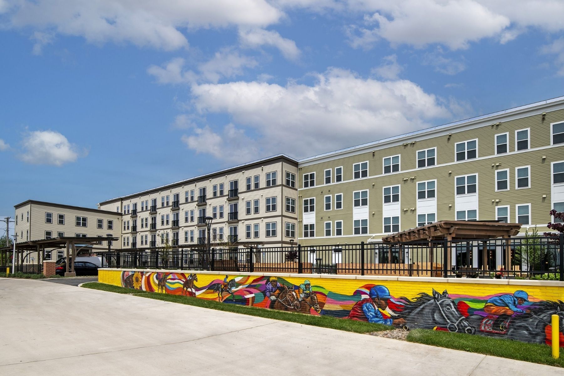 The Terraces at Park Heights Exterior